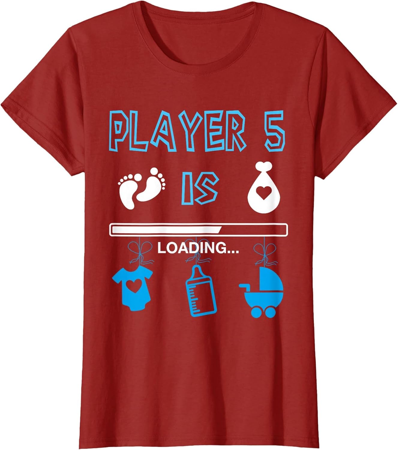 Player 5 is Loading Gamer Pregnancy Announcement 3rd Baby