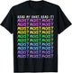 Moist Word Funny Read My Shirt for Moisture and Moist Lover