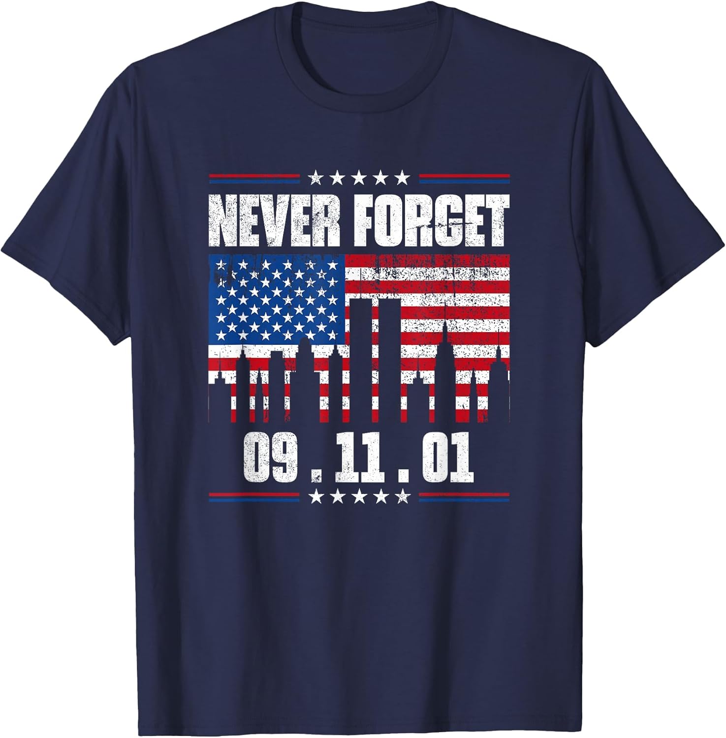 Never Forget September 11 2001 Memorial Day American Flag