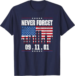 Never Forget September 11 2001 Memorial Day American Flag