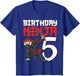 Kids 5th Birthday Ninja I'm 5 Years Old Bday Party Best Boy