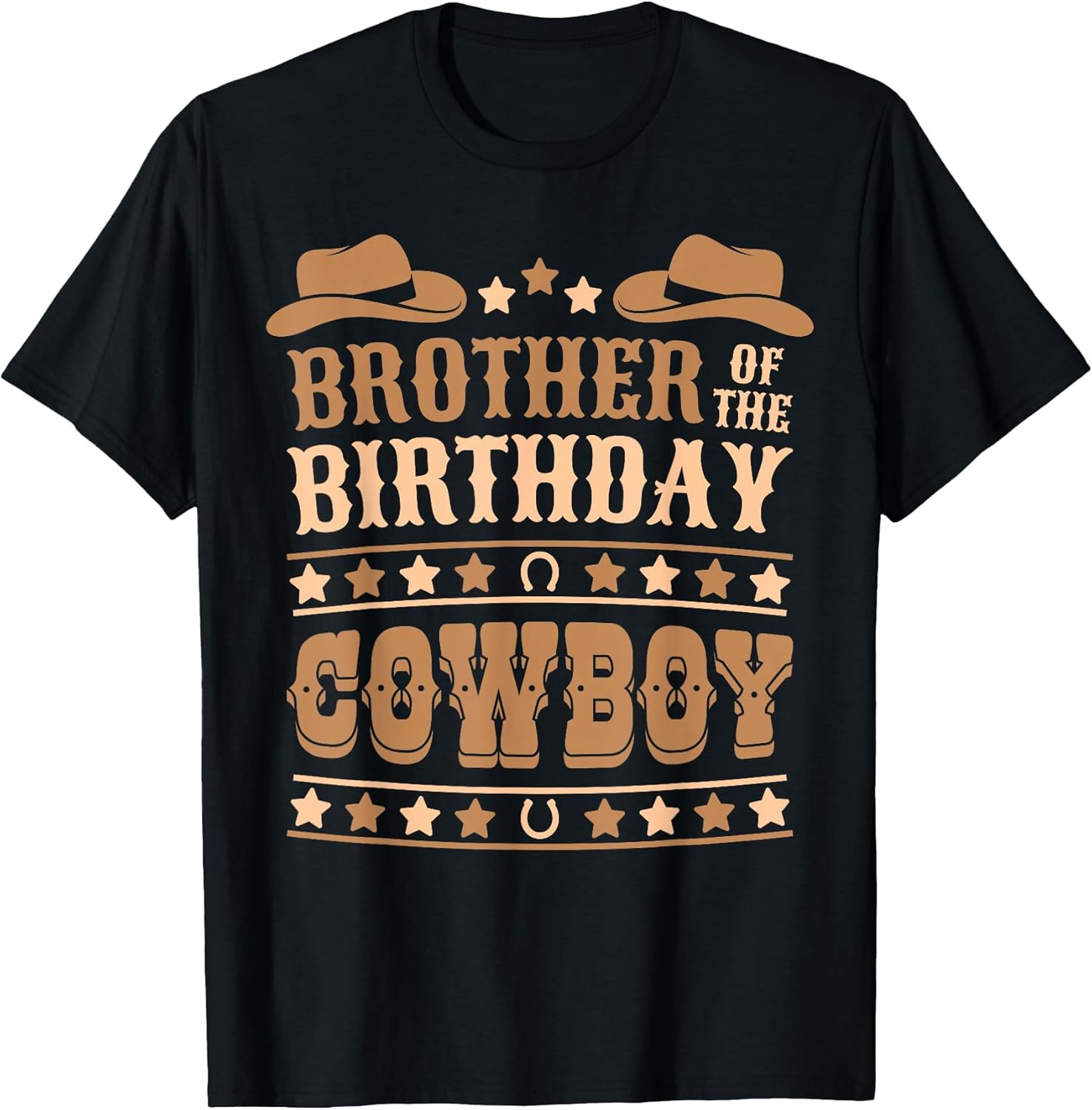 Brother of Birthday Cowboy Cute Western Bday Boy Birthday