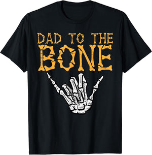 Halloween Dad to The Bone Skeleton Hand Fun Papa Costume Men