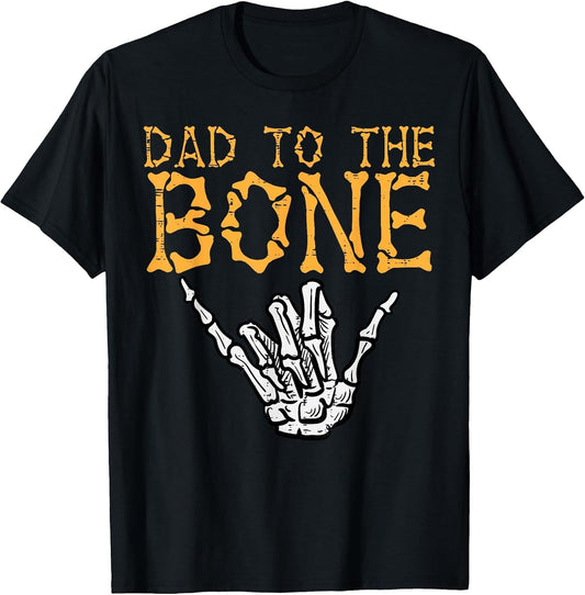 Halloween Dad to The Bone Skeleton Hand Fun Papa Costume Men