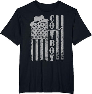 Western Country Men Teen Boy Kid Rodeo Southern Retro Cowboy