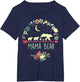 Mama Bear with 3 Cubs Shirt Floral Mother's Day