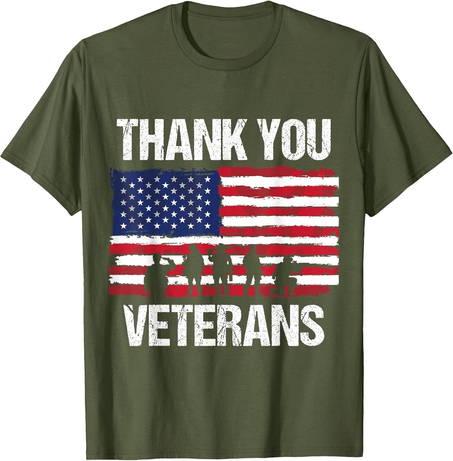 Thank You! Veterans Day & Memorial Day Partiotic Military