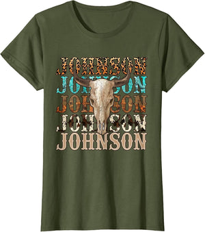 Retro Cojo Johnson Bull Skull Music Country 70s Cowboys Boot