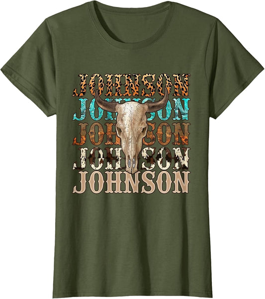 Retro Cojo Johnson Bull Skull Music Country 70s Cowboys Boot