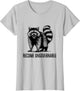 Become Ungovernable Funny Racoon Meme Vintage Angry Raccoon