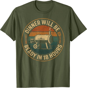 BBQ Dad Funny Smoking Meat Smoker Barbecue Dad