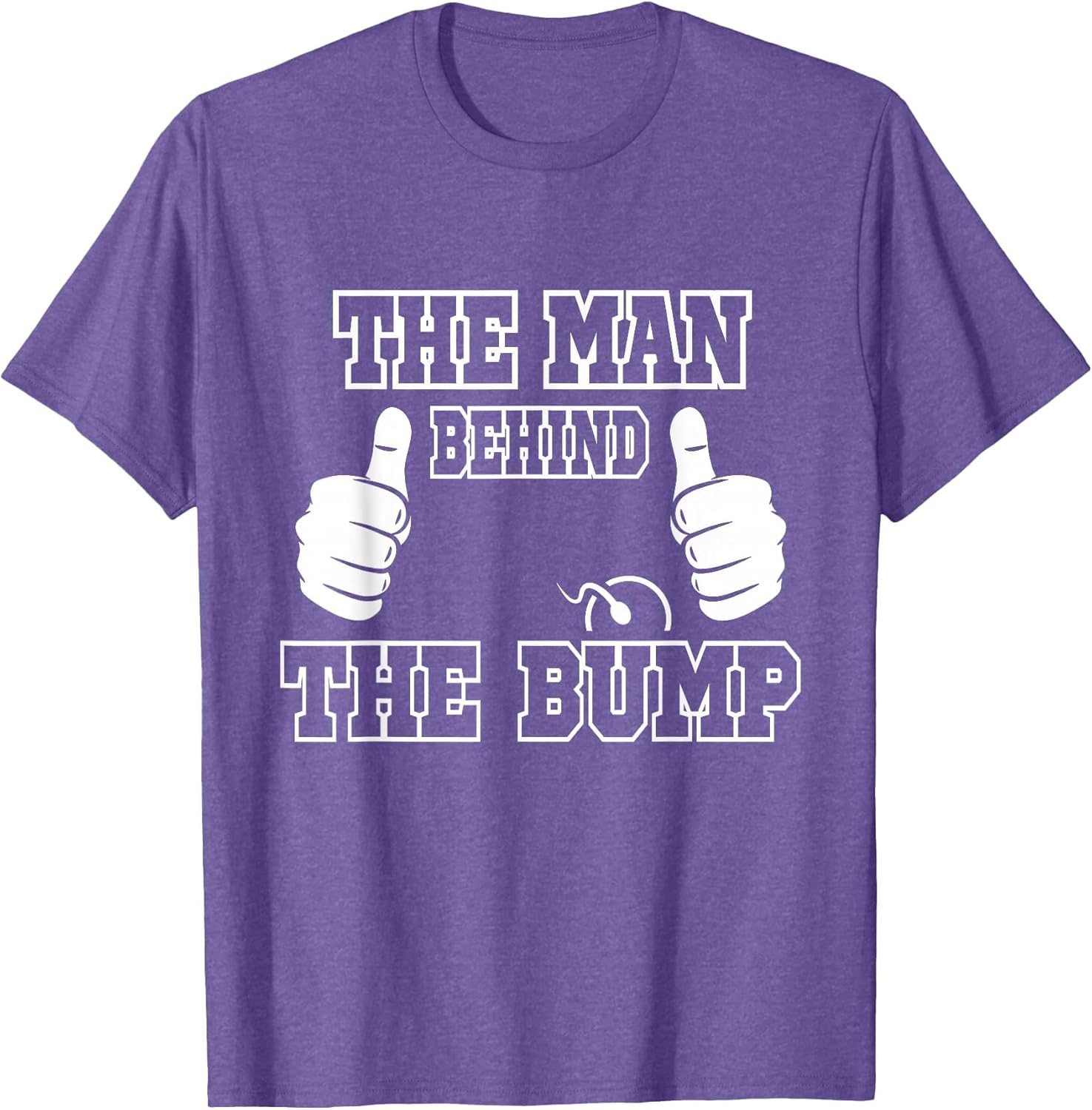 The Man Behind The Bump Baby Shower Shirts for Mom and Dad