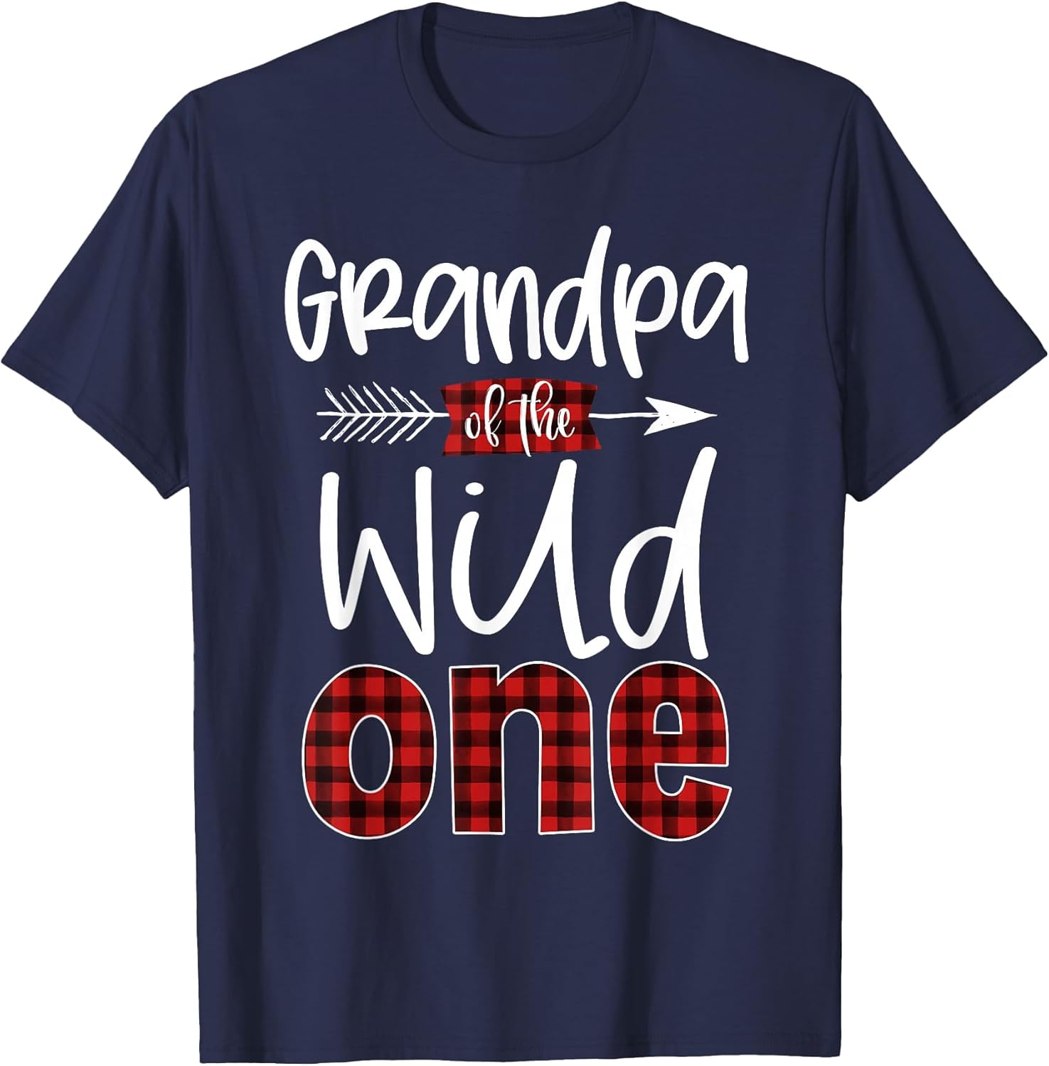 Grandpa of The Wild One Shirt Plaid Lumberjack 1st Birthday