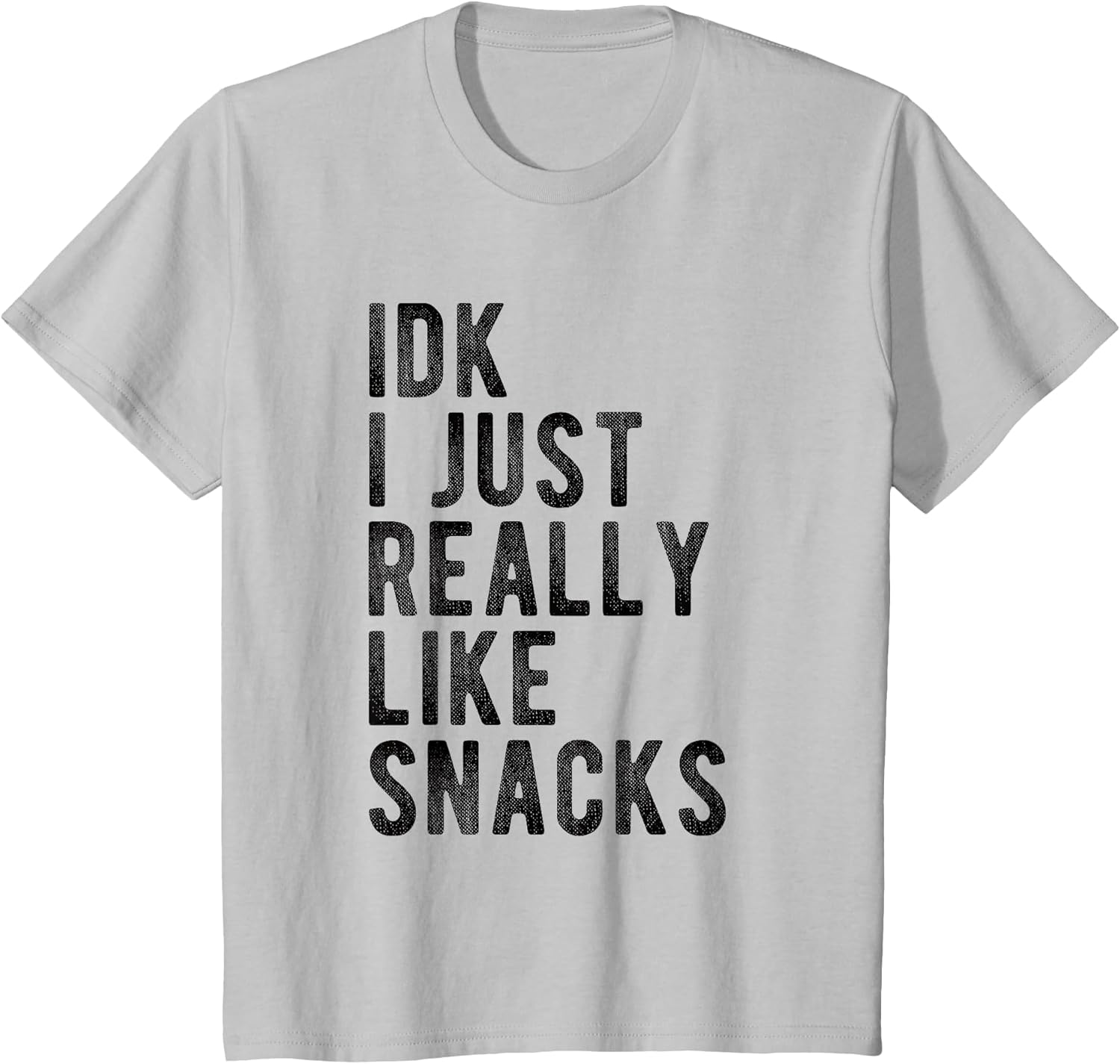 IDK I Just Really Like Snacks Funny Foodie Toddler Kidd