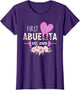 First time Abuelita Est 2025 New Grandma Baby Announcement