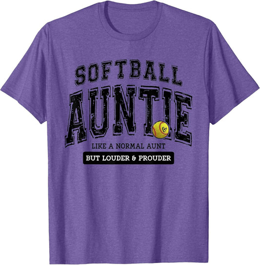 Softball Auntie Matching Aunt Loud Proud Family Player Game