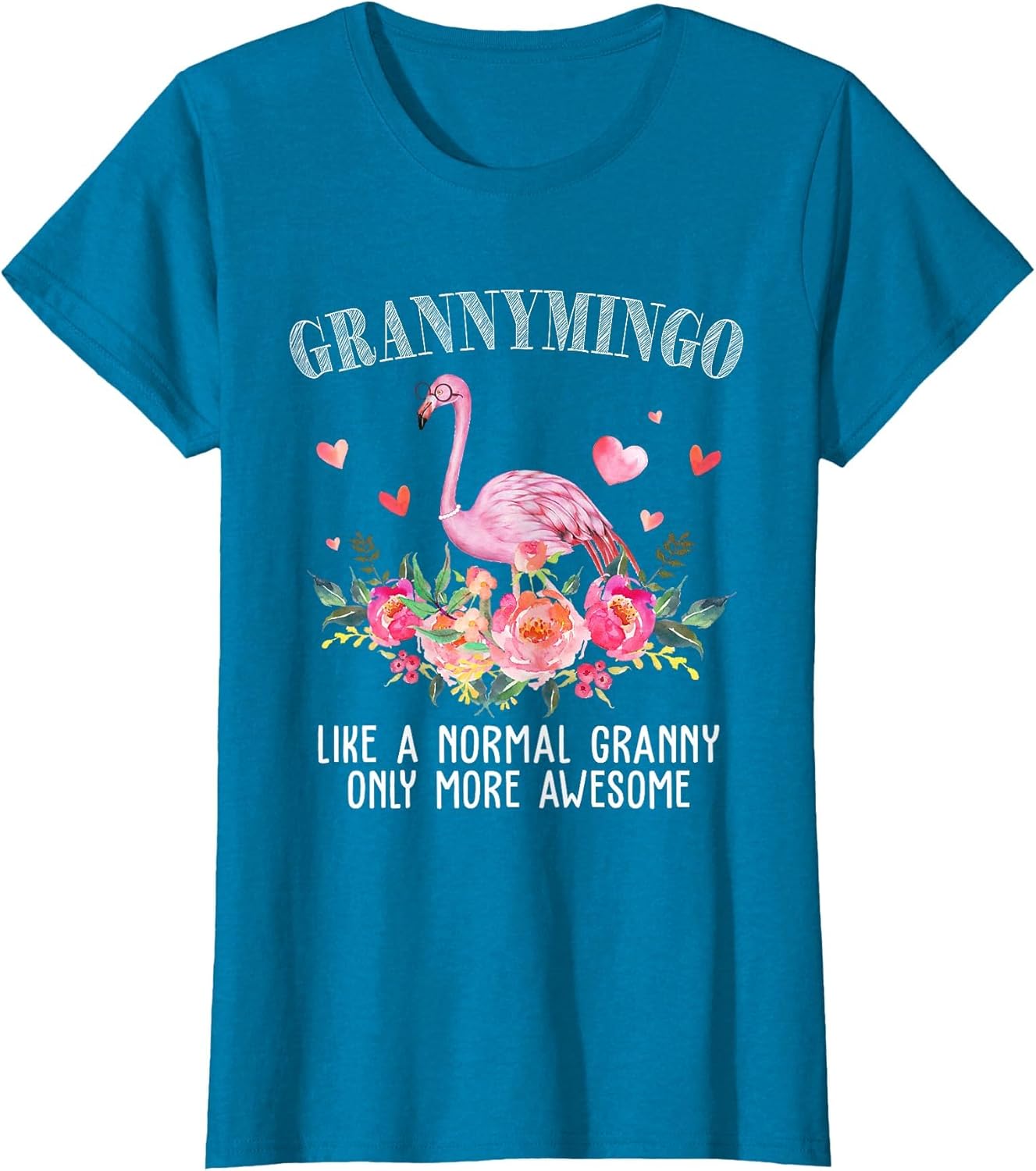 Flamingo Grannymingo Like a Normal Granny Gift Funny Grandma