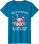 Flamingo Grannymingo Like a Normal Granny Gift Funny Grandma