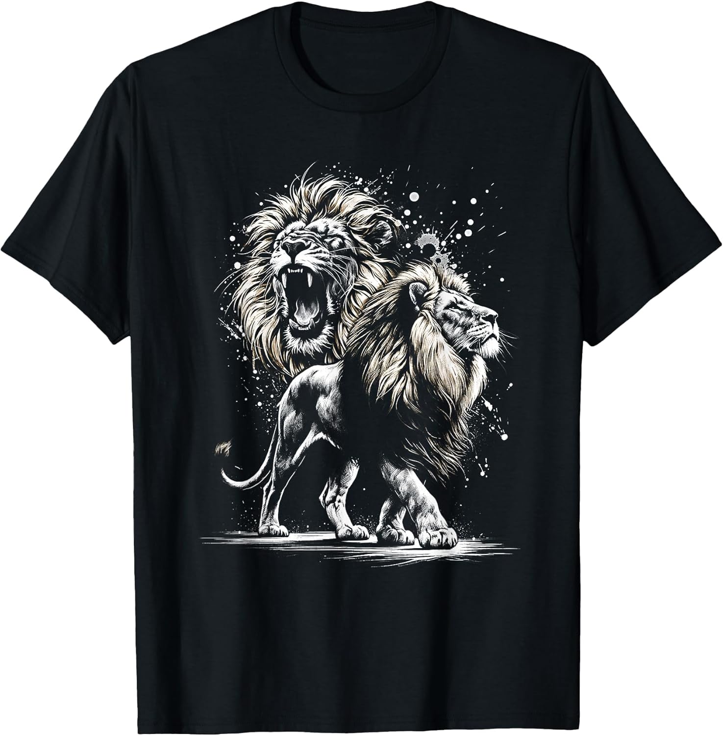Lion Majestic and Proud in Artistic Style