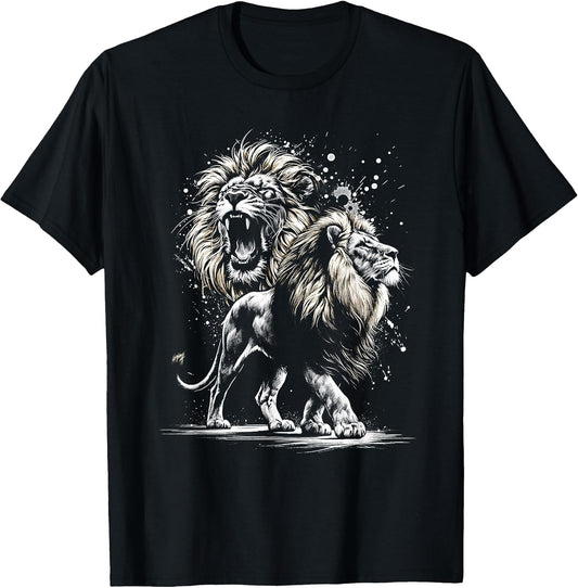 Lion Majestic and Proud in Artistic Style