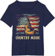 Country Music - Outlaw Western USA Patriotic Vintage Guitar