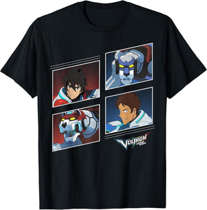 Legendary Defender Red and Blue Defenders Graphic