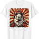 Great Pyrenees Dog Japanese Art Samurai Ukiyo-e Vintage