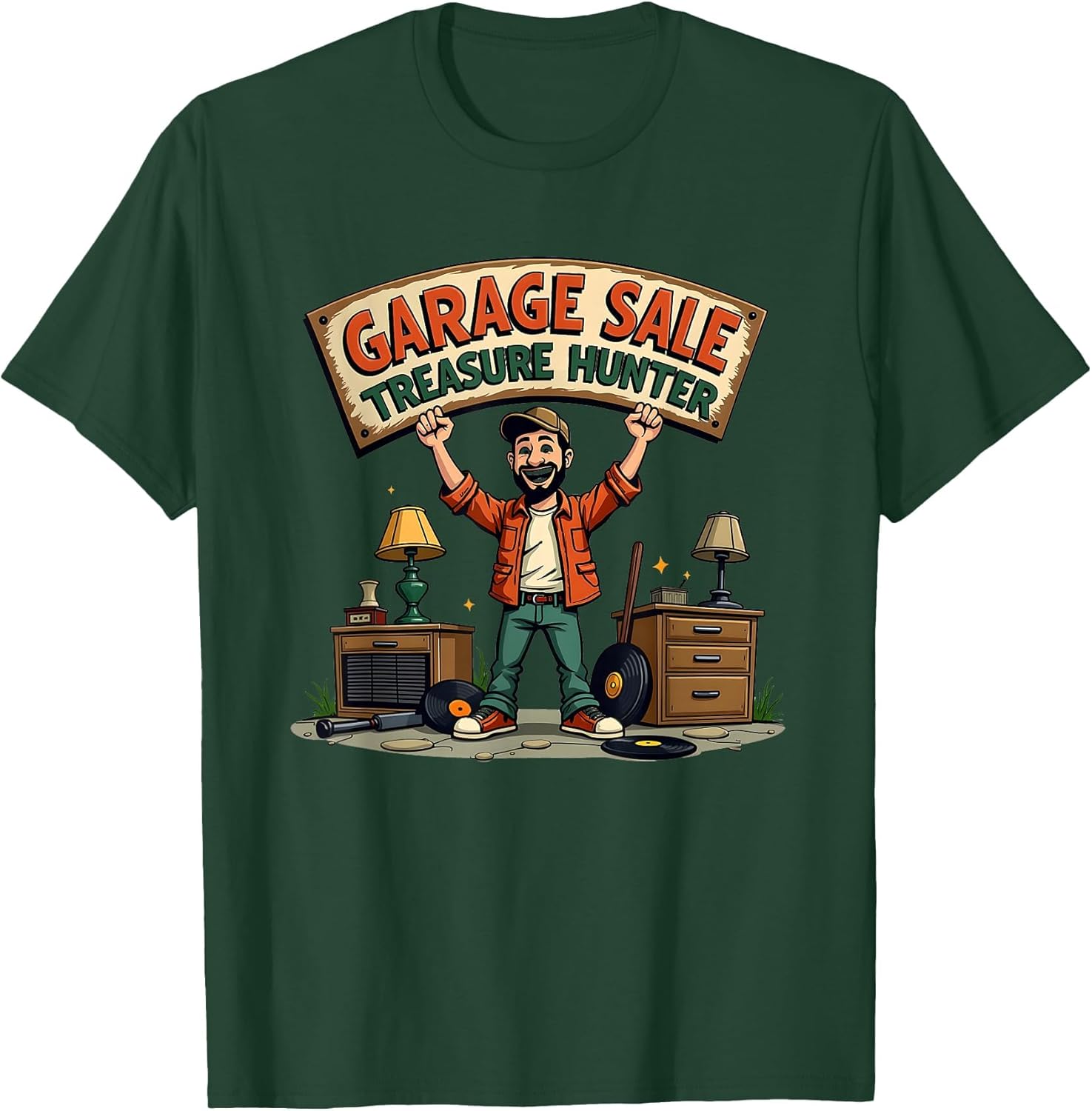 Garage Sale Treasure Hunter Funny Design