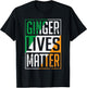 Ginger Lives Matter Irish Flag St Patricks Day Redhead Men