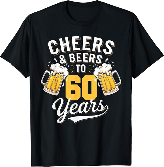 Cheer & Beer to 60 Years 60th Birthday Beer Drinking Party