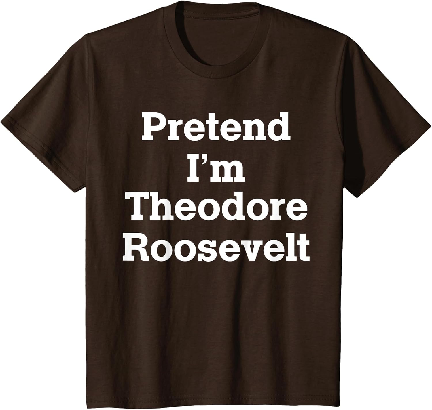 Pretend I'm Theodore Roosevelt Costume Halloween History