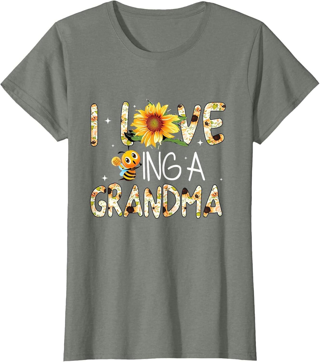 I Love Being A Grandma Sunflower Bee Mother's Day