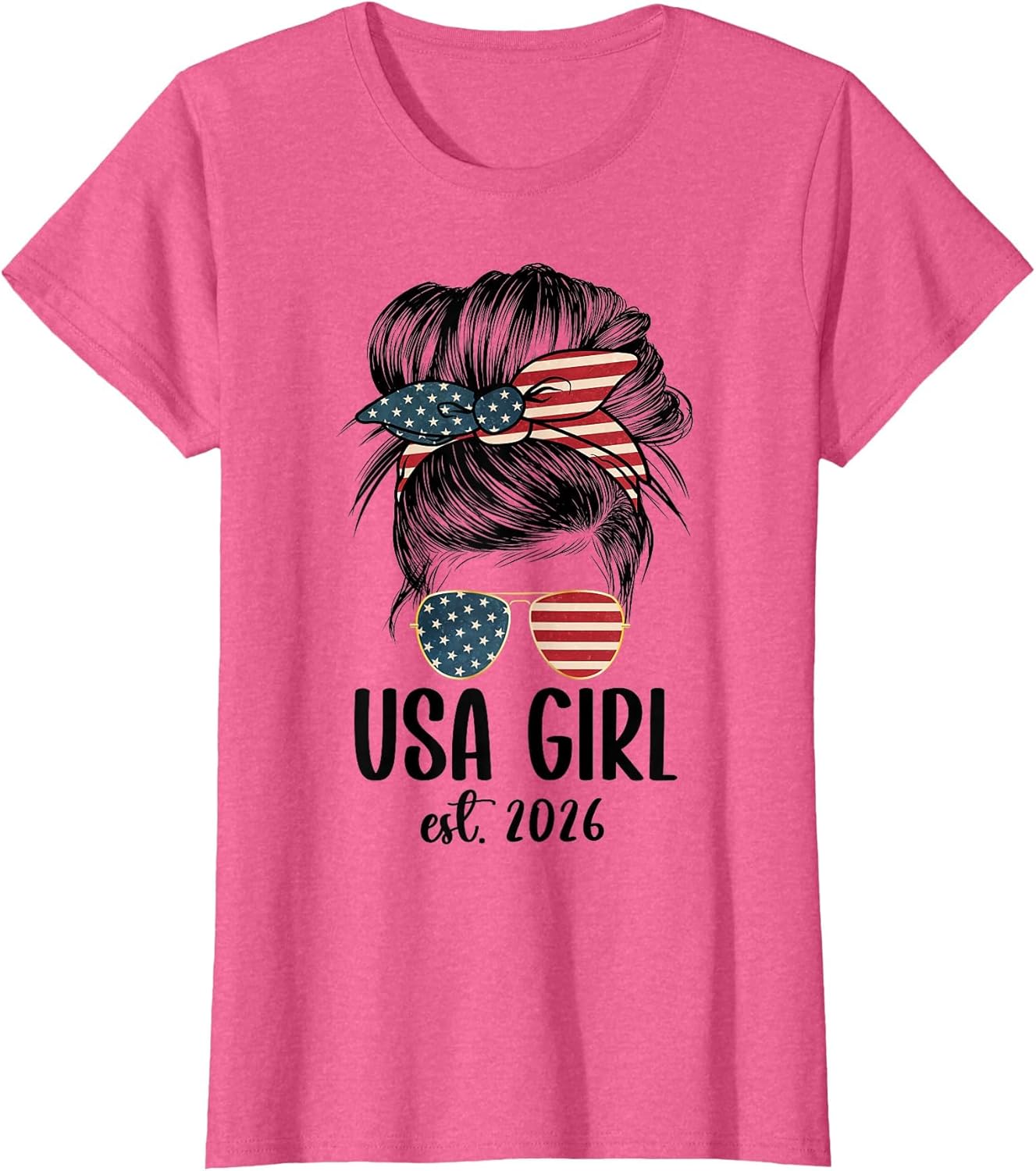 New American Woman Proud USA Girl 2026 Citizenship
