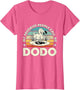 My Favorite People Call Me Dodo Retro Flightless Dodo Bird