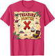 Kids Pirate Treasure Hunter Adventure Map Skull Ship Gold
