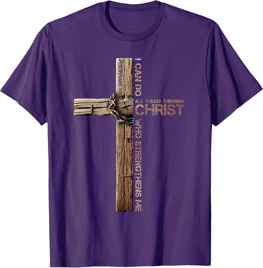 I Can Do All Things Through Christ, Cross Jesus Christian