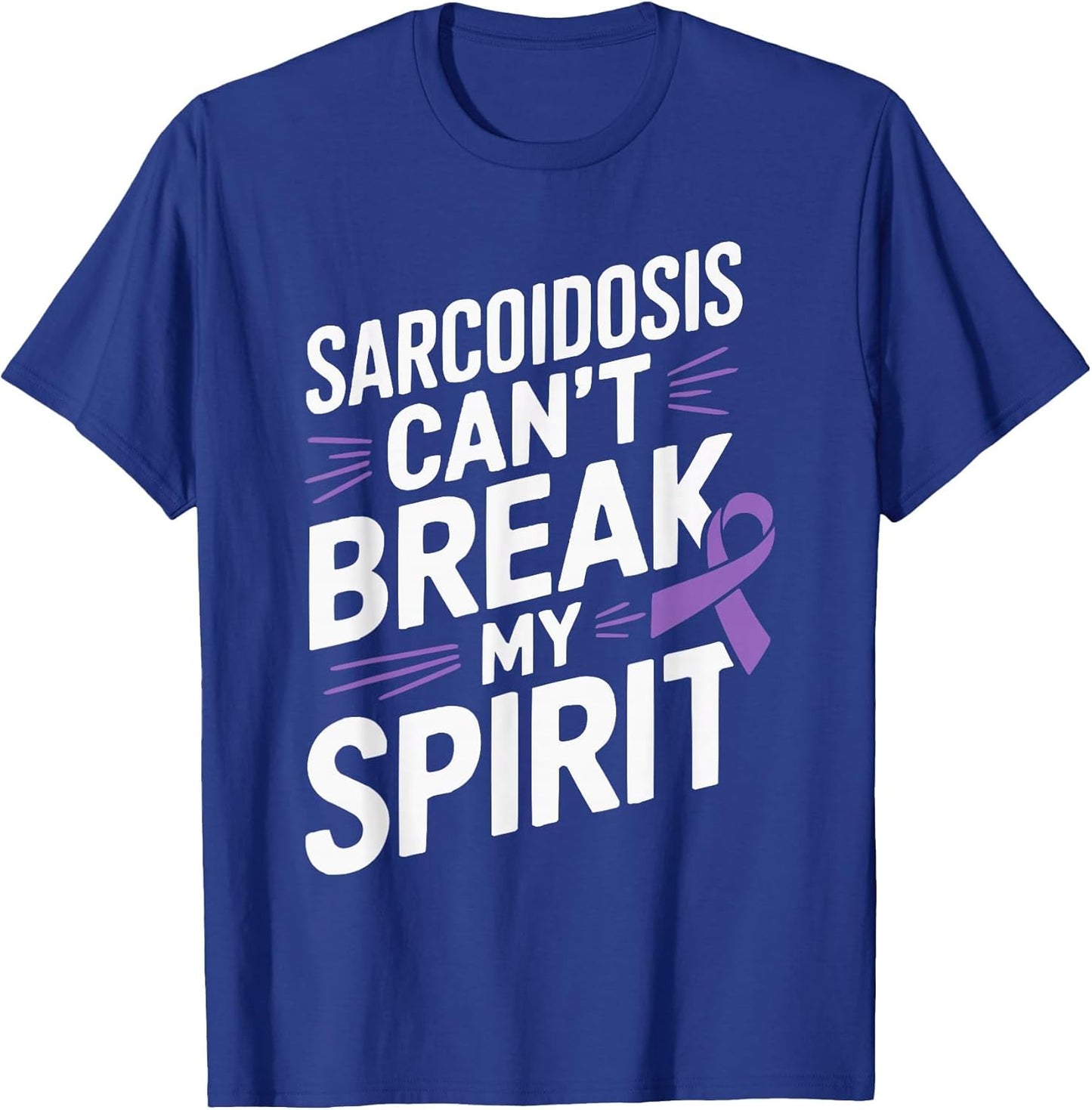 Sarcoidosis Awareness Disease Disability Purple Ribbon