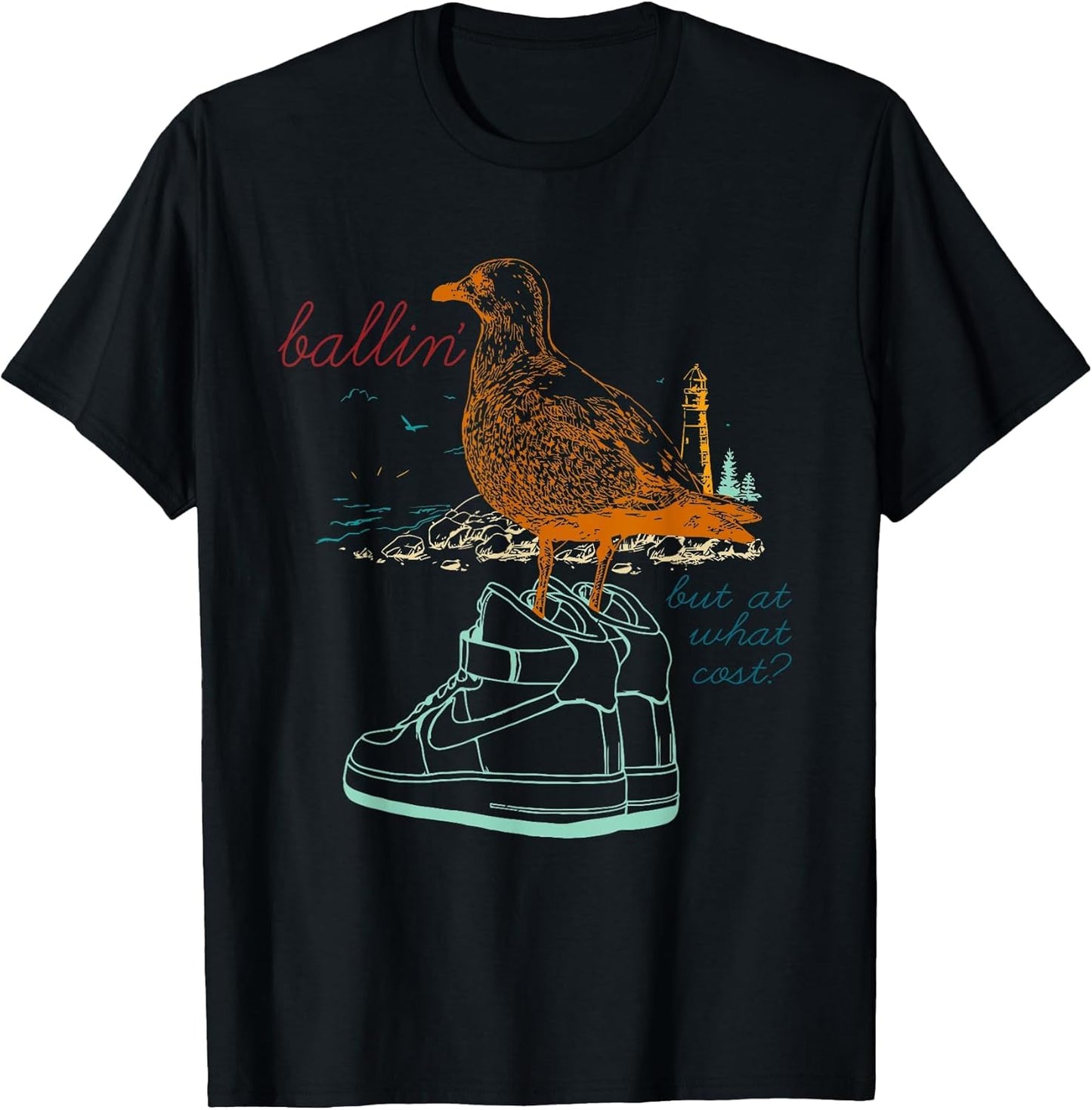 Ballin' But at What Cost Vintage Design