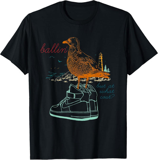 Ballin' But at What Cost Vintage Design