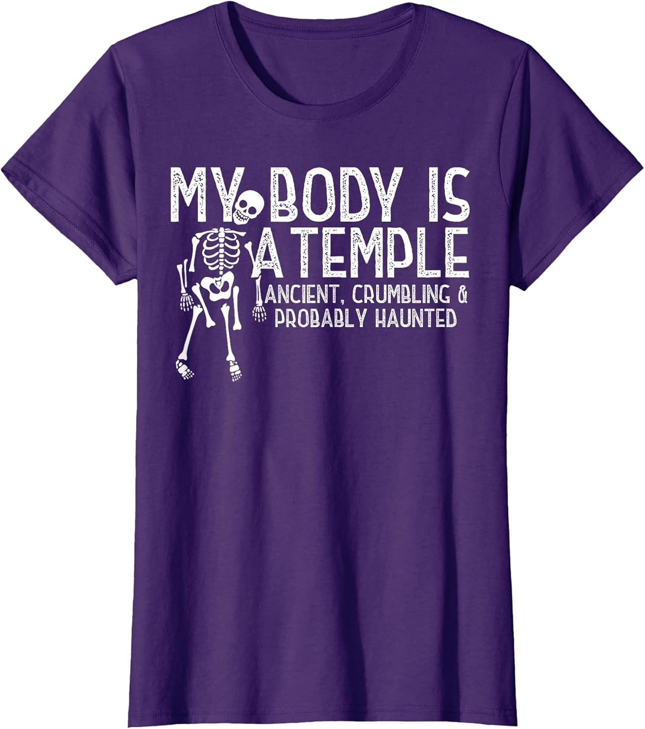 My Body is A Temple Ancient Crumbling Probably Haunted