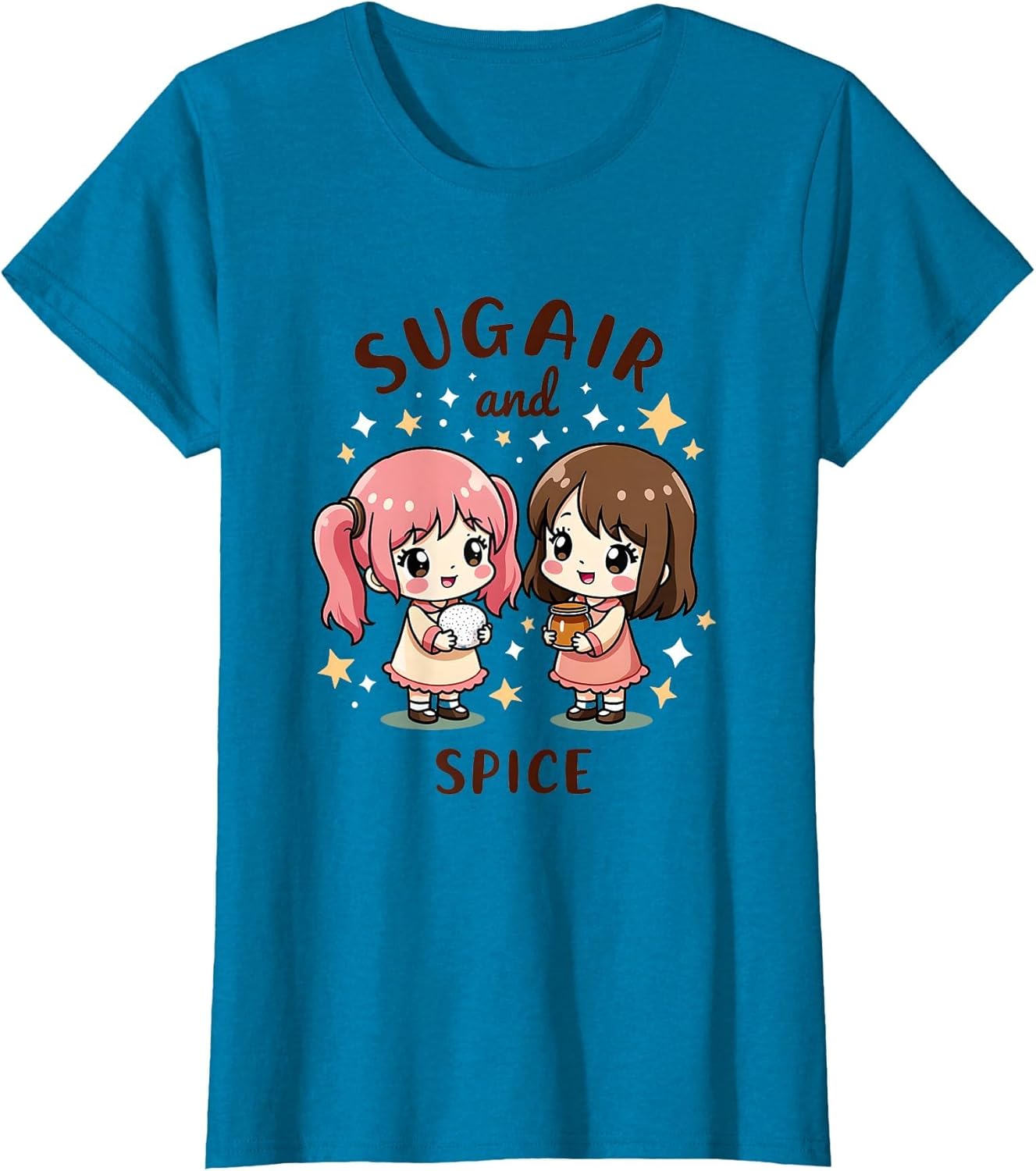 Sugar and Spice Cute Girls Charming Design