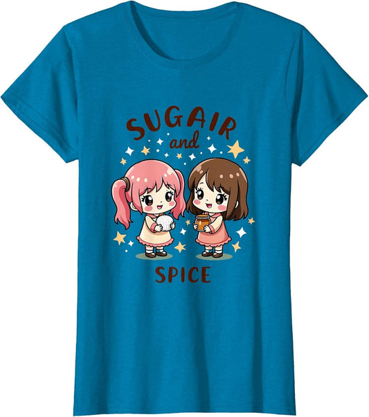 Sugar and Spice Cute Girls Charming Design