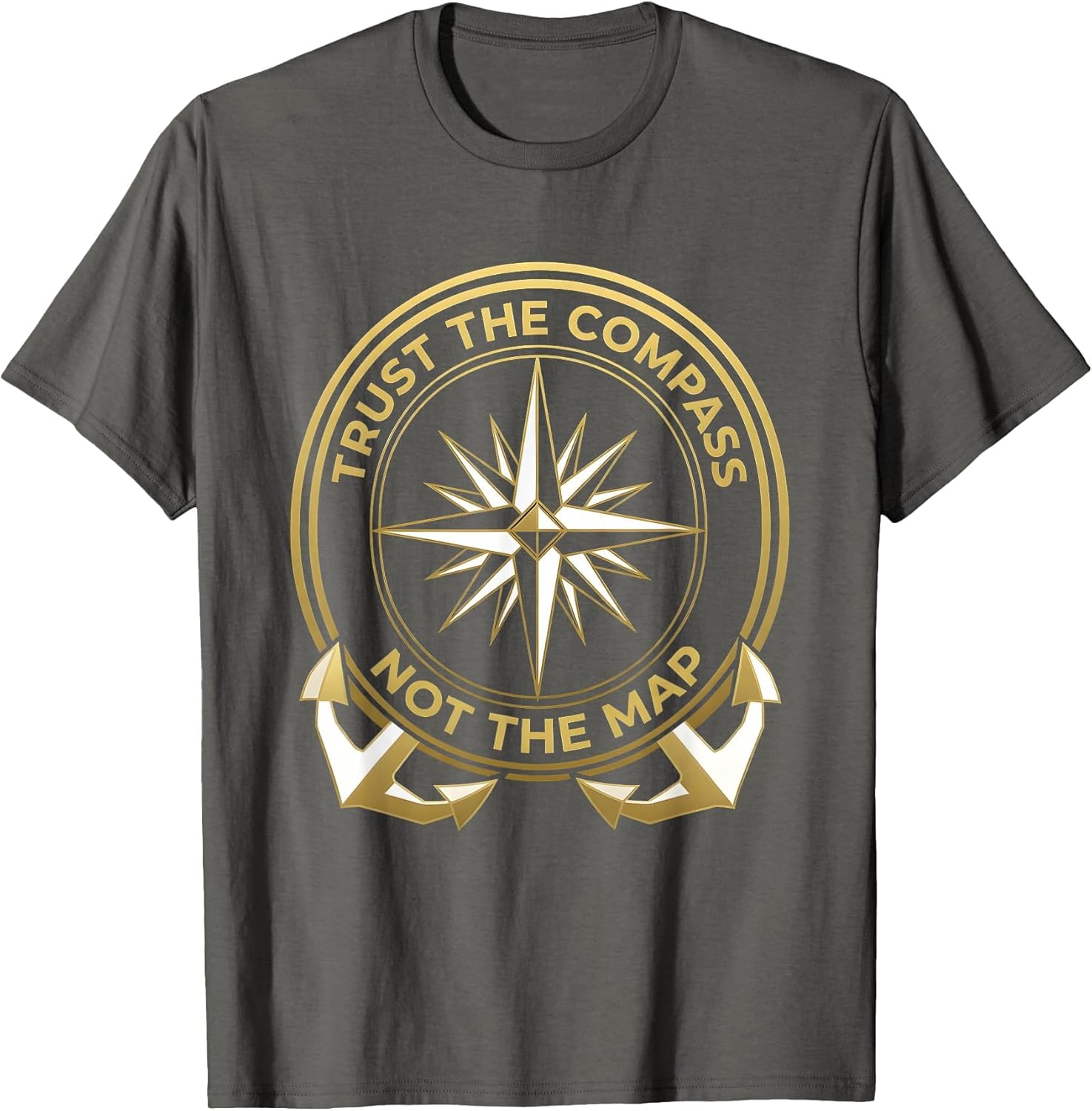 Trust the Compass Not the Map Pirate Design