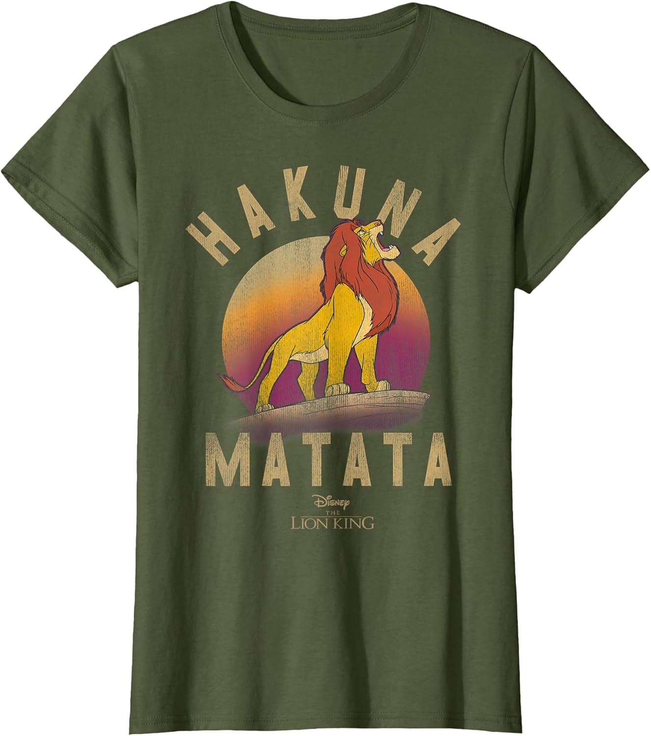 Disney Lion King Simba Pride Rock Roar Graphic