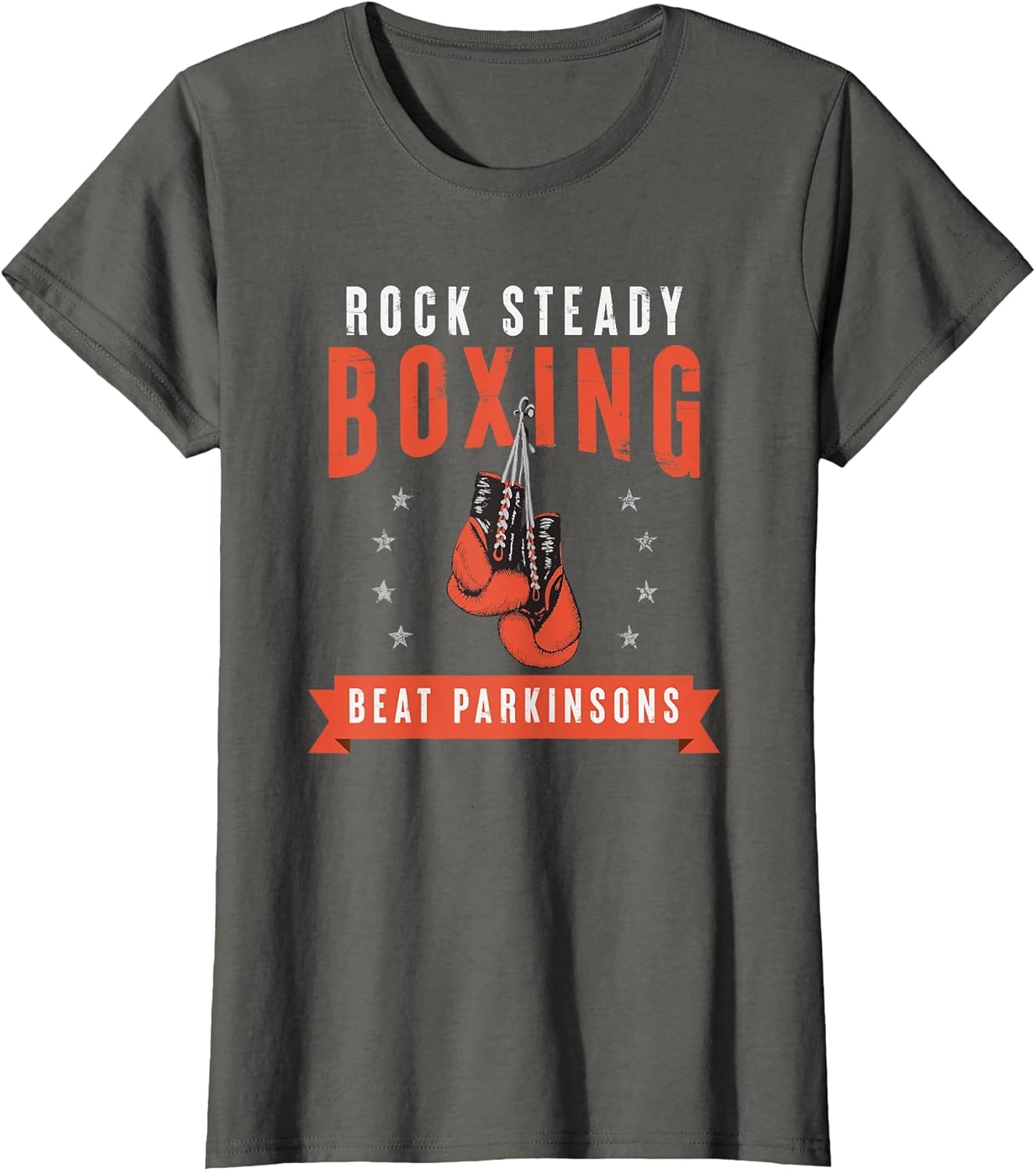 Rock Steady Boxing Beat Parkinson's Gloves and Stars