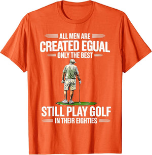 Best Men Play Golf Eighties Golfer Golfing Funny