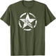 Vintage WW2 - WWII Military Vehicle White Star Broken Circle