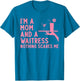 Waitress Art for Mom Women Girls Bartender Server Waitress