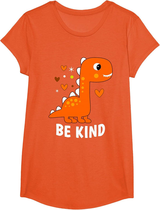 Unity Day Orange Cute Dino Kids Boys Girls Be Kind Unity Day