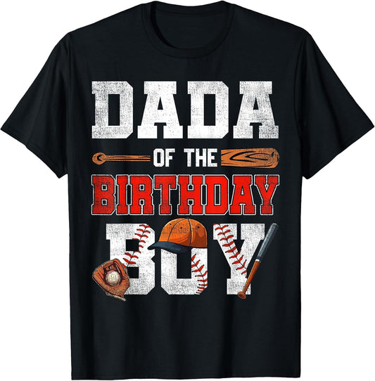 Dada of The Birthday Boy Baseball Bday Family
